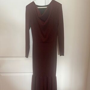 Beautiful Red cocktail dress never worn size XS stretchy fabric